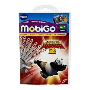 Kung Fu Panda 2 Dreamworks VTech MobiGo with 5‎ Learning Games Included Age 4-7